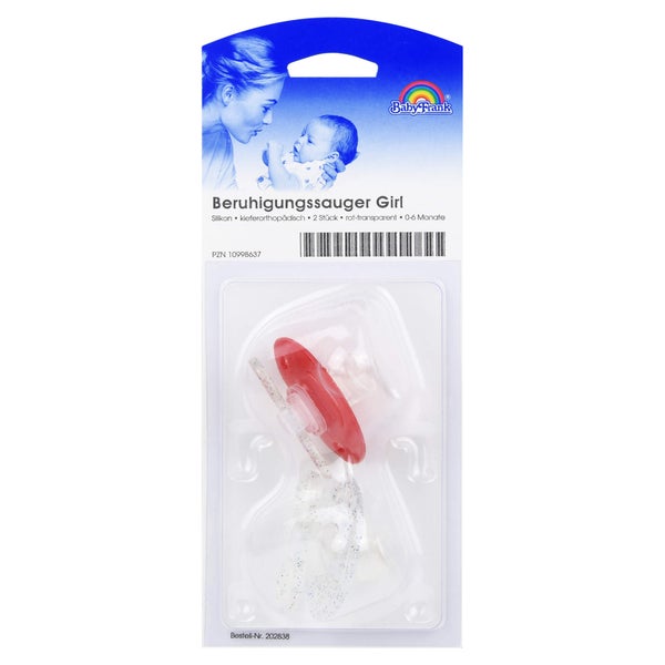 Beruhigungssauger Kieferor.silikon Girl 2 St