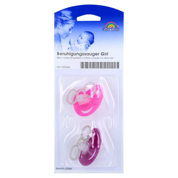 Beruhigungssauger Kieferor.silikon Girl 2 St
