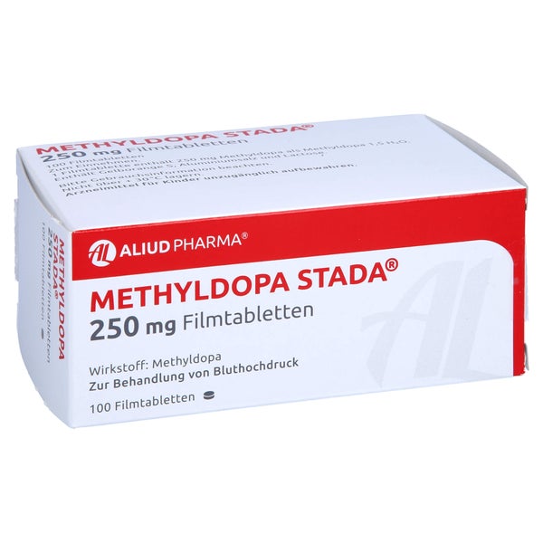 METHYLDOPA STADA 250 mg Filmtabletten ALIUD 100 St