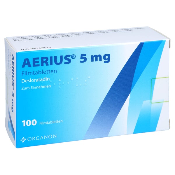 Aerius 5 mg Filmtabletten 100 St