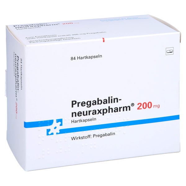 PREGABALIN-neuraxpharm 200 mg Hartkapseln 84 St