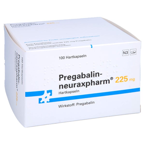 PREGABALIN-neuraxpharm 225 mg Hartkapseln 100 St