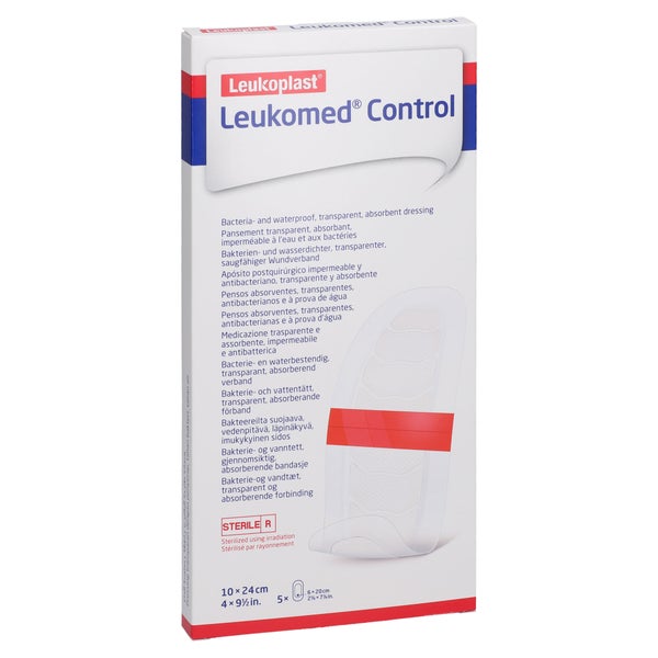 Leukomed Control Folienverband 10x24 cm 5 St