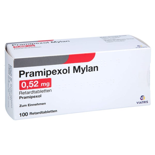 PRAMIPEXOL Mylan 0,52 mg Retardtabletten 100 St