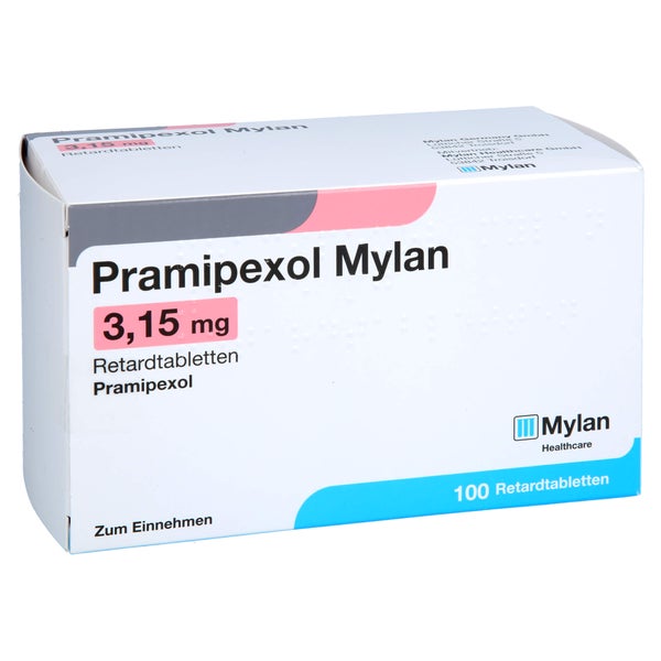 PRAMIPEXOL Mylan 3,15 mg Retardtabletten 100 St