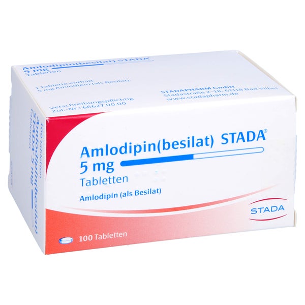 Amlodipin Besilat Stada 5 mg Tabletten 100 St