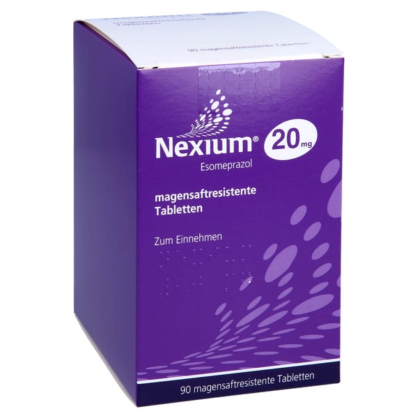 NEXIUM 20 mg magensaftresistente Tabletten 90 St