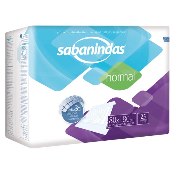 Sabanindas Normal Bettschutzeinlage 80x1 6X25 St
