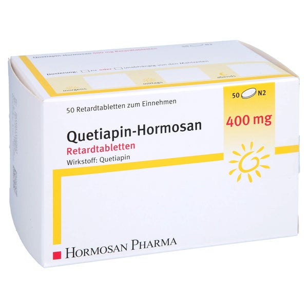 QUETIAPIN Hormosan 400 mg Retardtabletten 50 St