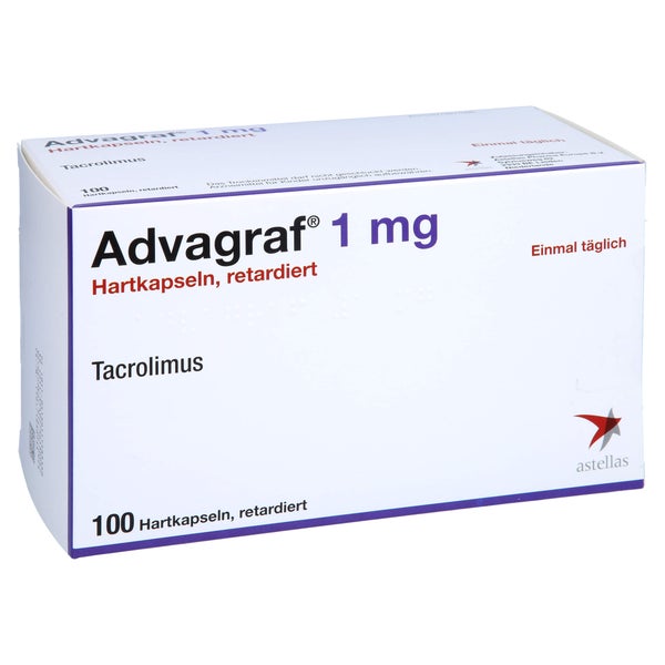 Advagraf 1 mg Hartkapseln retardiert 100 St