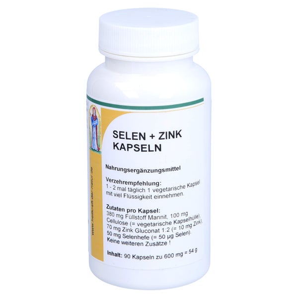 Selen 50 µg plus Zink Kapseln 90 St