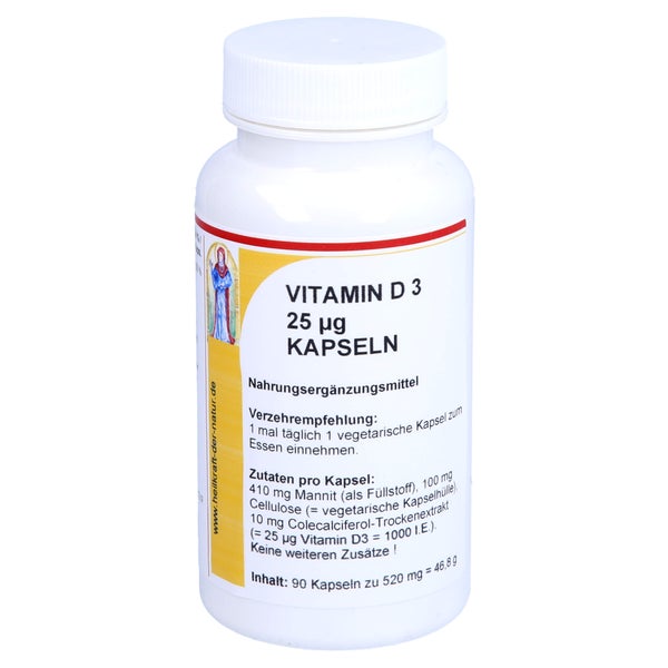 Vitamin D3 1000 I.E. Kapseln 90 St