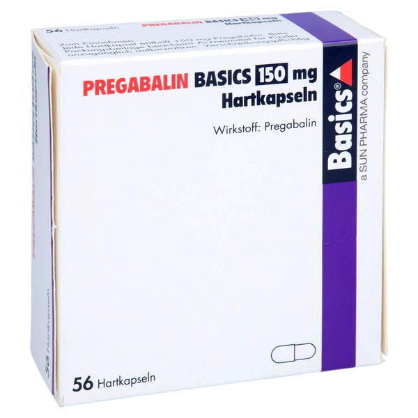 Pregabalin Basics 150 mg Hartkapseln 56 St