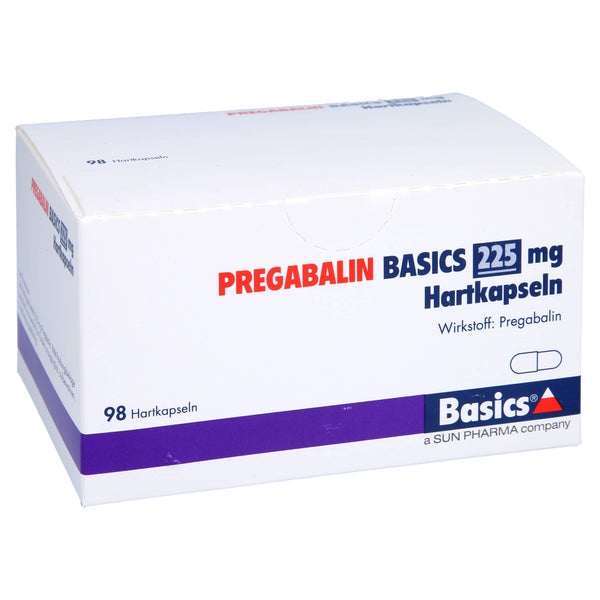 Pregabalin Basics 225 mg Hartkapseln 98 St