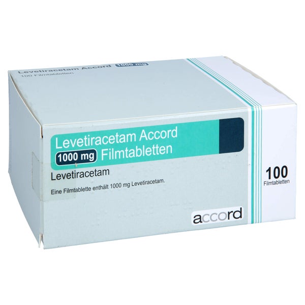 LEVETIRACETAM Accord 1000 mg Filmtabletten 100 St
