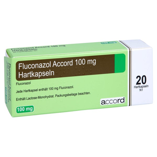 Fluconazol Accord 100 mg Hartkapseln 20 St
