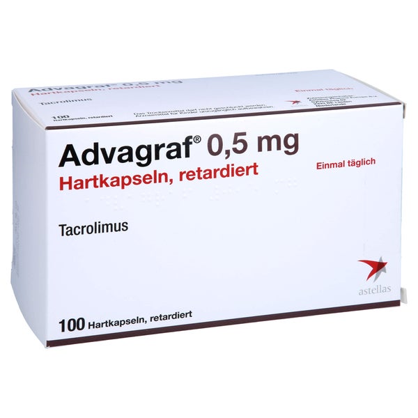 Advagraf 0,5 mg Hartkapseln retardiert 100 St