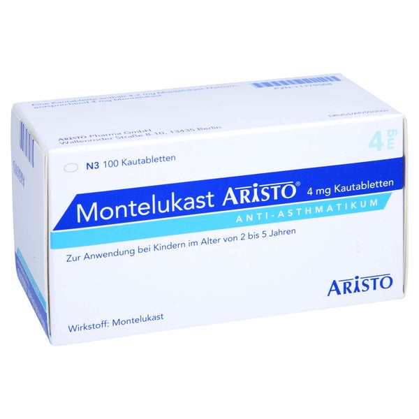 Montelukast Aristo 4 mg Kautabletten 100 St