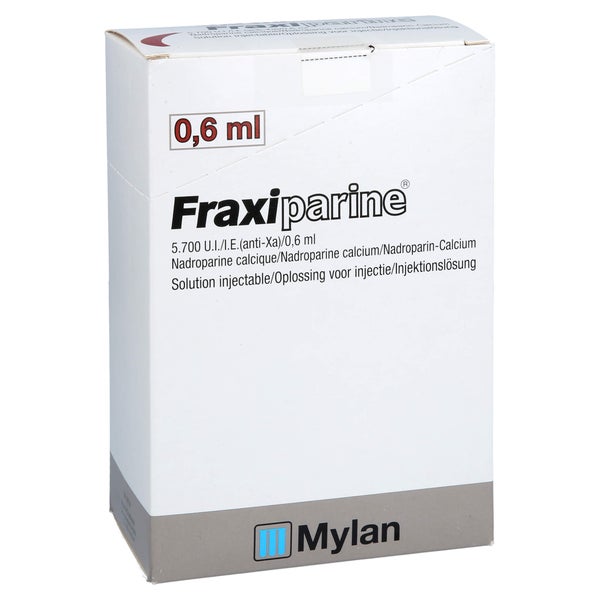 FRAXIPARINE 0,6 ml Injektionslösung i.e.Fertigspr. 10X0,6 ml