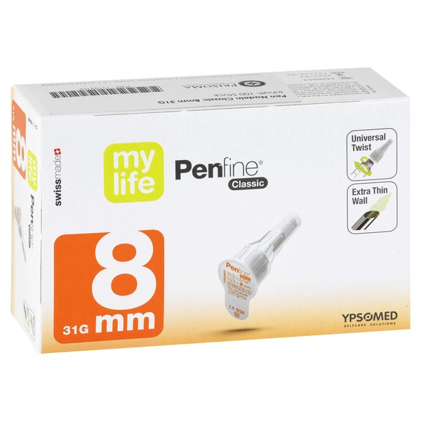 Pen-nadeln Classic 8 mm 31 G 100 St