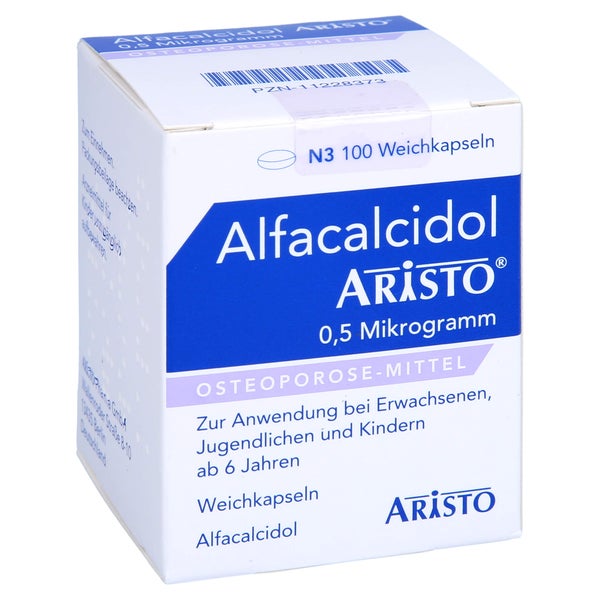 ALFACALCIDOL Aristo 0,5 Mikrogramm Weichkapseln 100 St