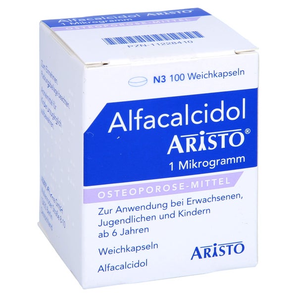 ALFACALCIDOL Aristo 1 Mikrogramm Weichkapseln 100 St