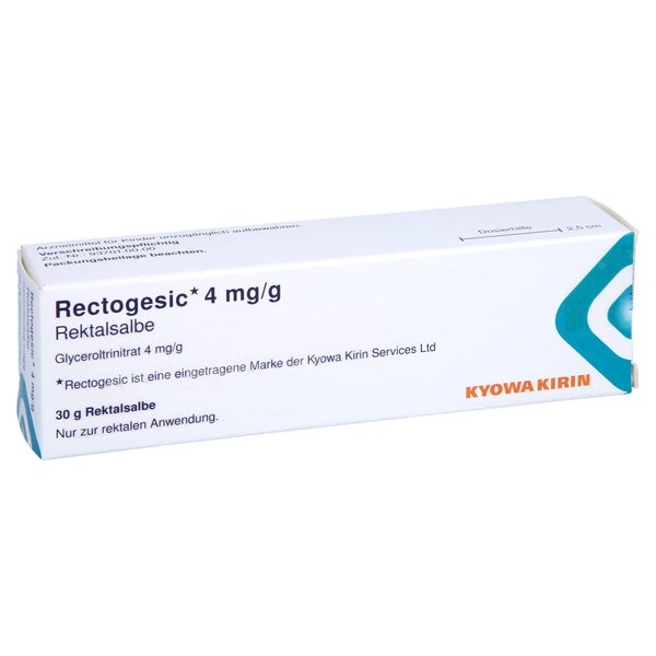 Rectogesic 4 mg/g Rektalsalbe 30 g
