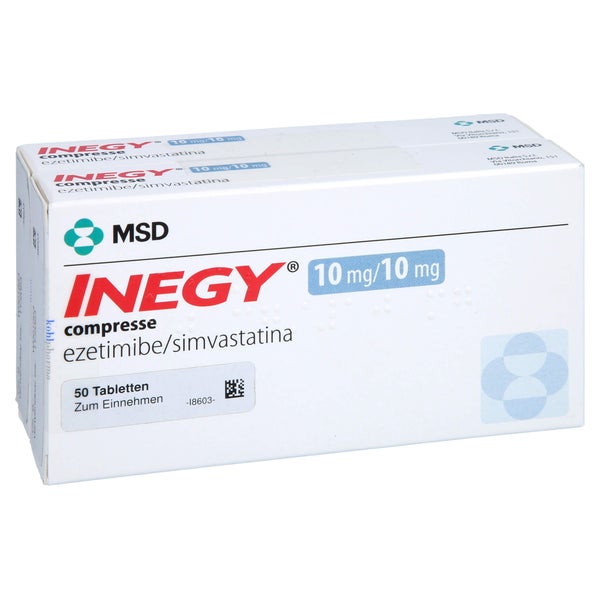 Inegy 10 Mg/10 mg Tabletten 100 St