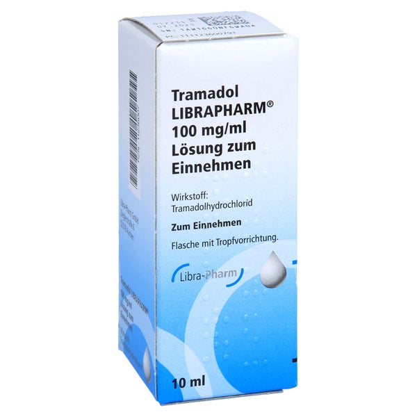 TRAMADOL LIBRAPHARM 100 mg/ml Lsg.z.Einn.m.Tropfer 10 ml