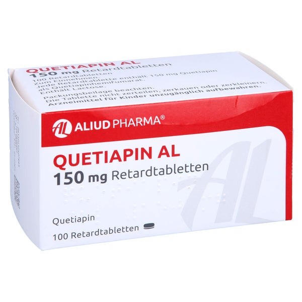 Quetiapin AL 150 mg Retardtabletten 100 St