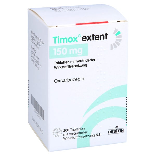 TIMOX extent 150 mg Tab.m.veränd.Wirkst.-Frs. 200 St