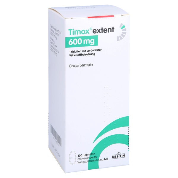 TIMOX extent 600 mg Tab.m.veränd.Wirkst.-Frs. 100 St