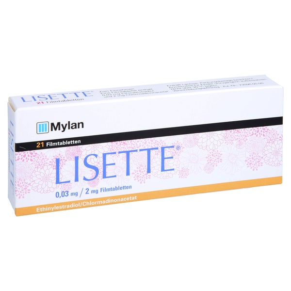 Lisette 0,03 mg/2 mg Filmtabletten 21 St