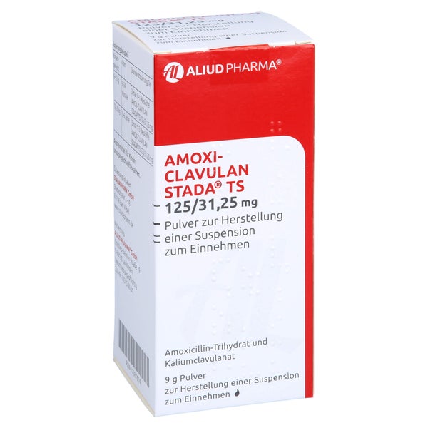 AMOXI-CLAVULAN STADA TS 125/31,25mg P.Sus.H.ALIUD 100 ml