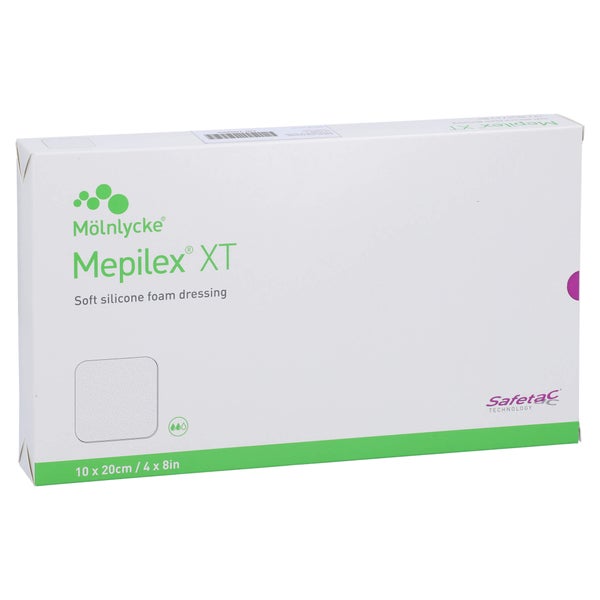 Mepilex XT 10x20 cm Schaumverband 5 St