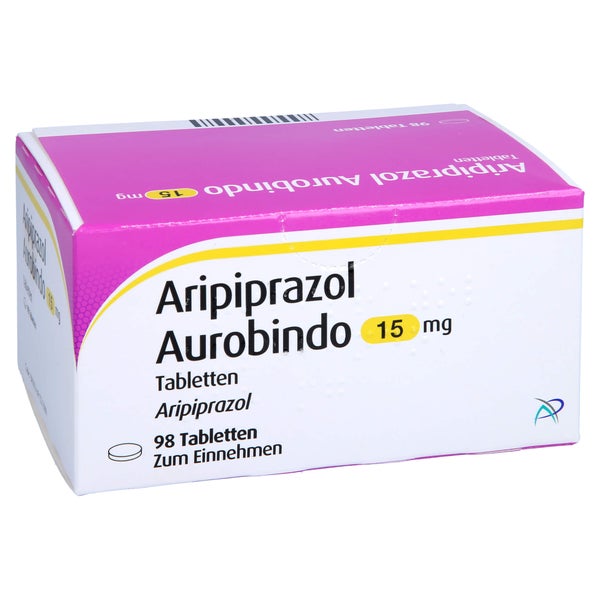 Aripiprazol Aurobindo 15 mg Tabletten 98 St