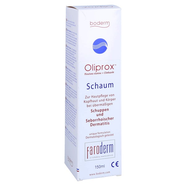 Oliprox Schaum B.seb.dermatitis u.Schupp 150 ml