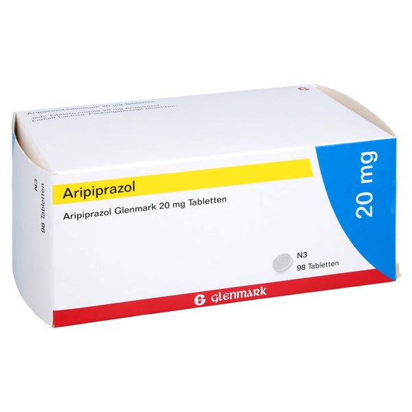 Aripiprazol Glenmark 20 mg Tabletten 98 St