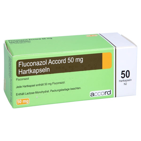 Fluconazol Accord 50 mg Hartkapseln 50 St