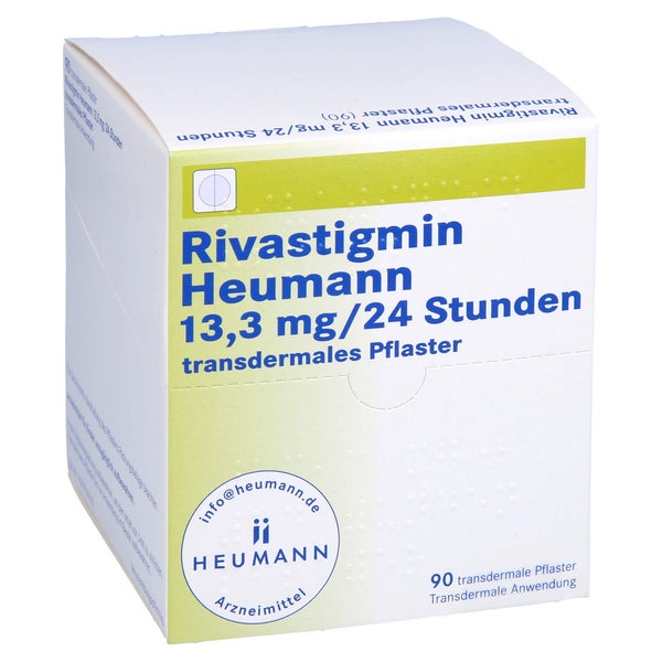 RIVASTIGMIN Heumann 13,3 mg/24 Std. transd.Pflast. 90 St