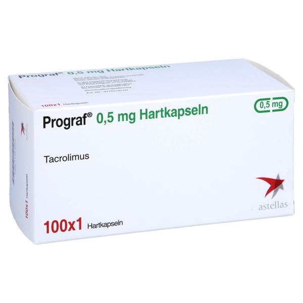 Prograf 0,5 mg Hartkapseln 100 St