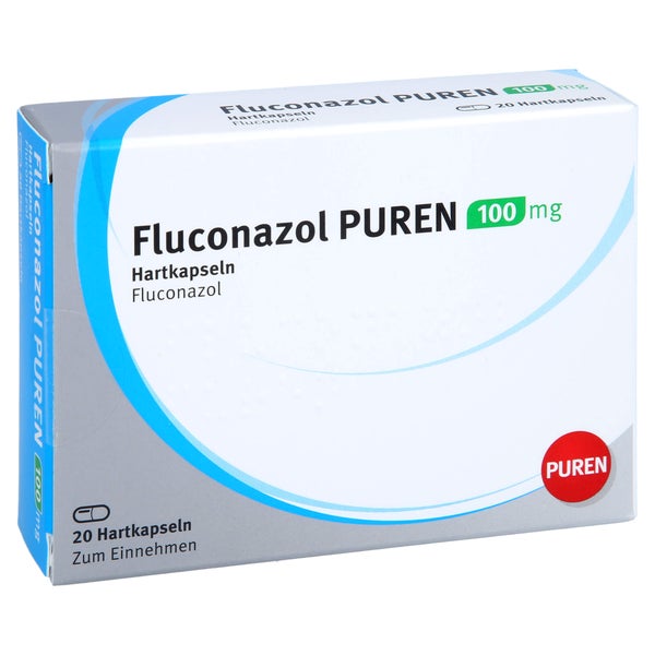 Fluconazol Puren 100 mg Hartkapseln 20 St