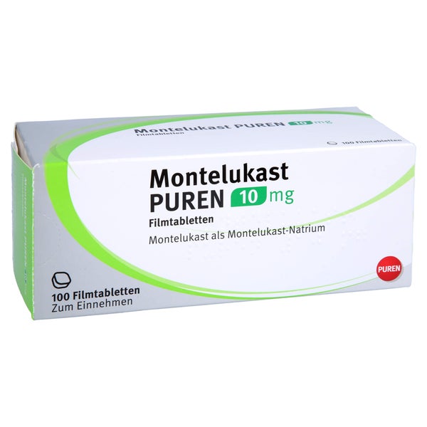 Montelukast Puren 10 mg Filmtabletten 100 St