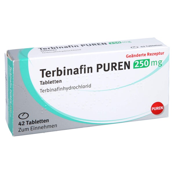 Terbinafin Puren 250 mg Tabletten 42 St