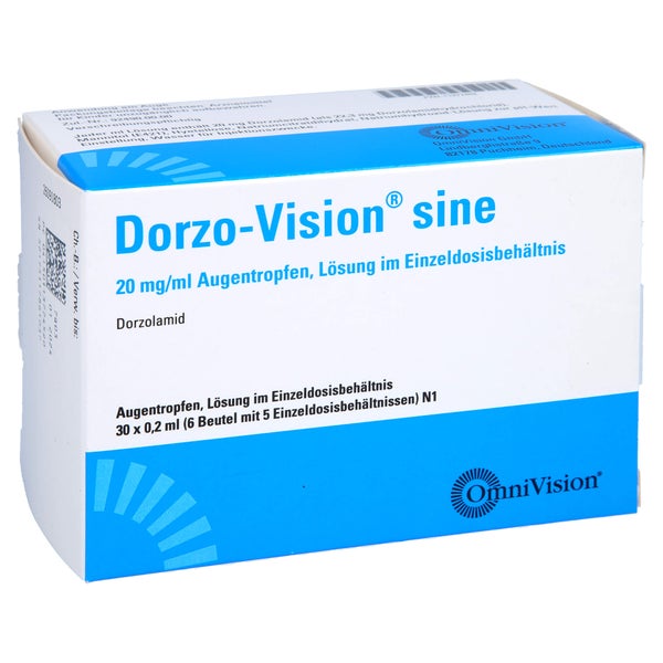 DORZO-Vision sine 20 mg/ml ATR Lsg.i.Einzeldosisb. 30X0,2 ml