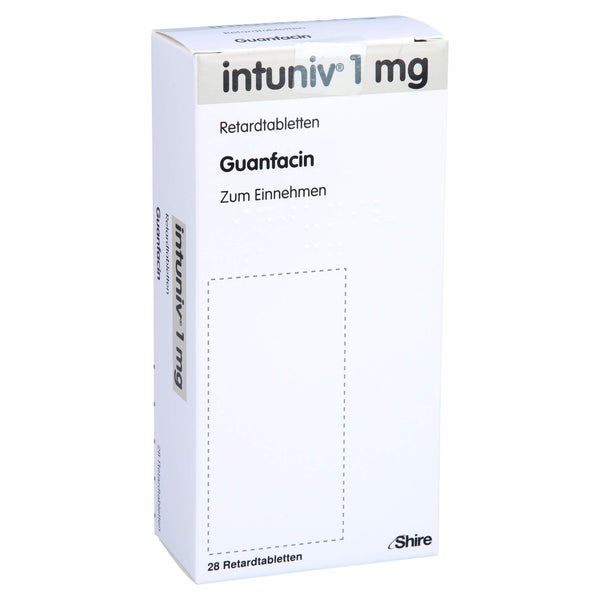 Intuniv 1 mg Retardtabletten 28 St
