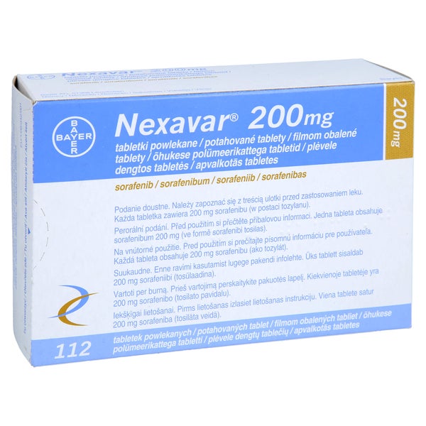 Nexavar 200 mg Filmtabletten 112 St