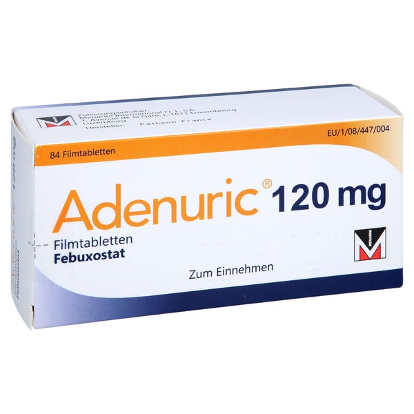 Adenuric 120 mg Filmtabletten 84 St