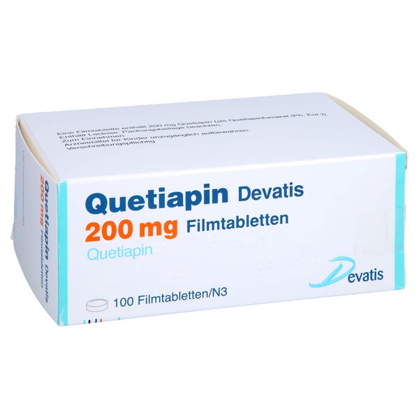Quetiapin Devatis 200 mg Filmtabletten 100 St