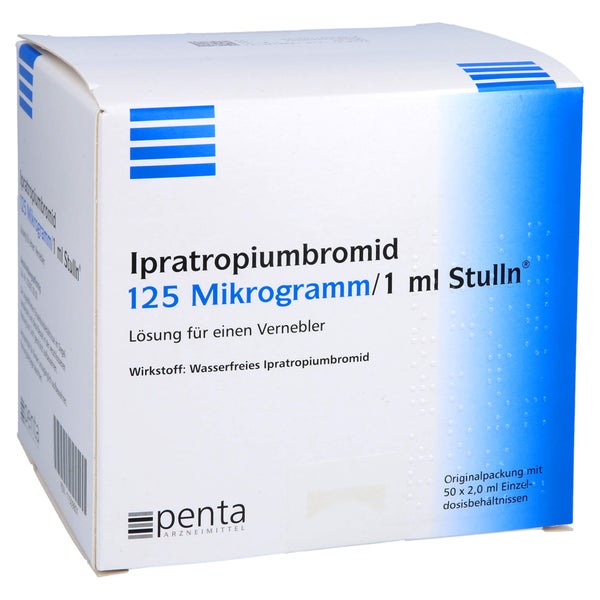 IPRATROPIUMBROMID 125 µg/1 ml Stulln Lsg.f.Verneb. 50X2,0 ml